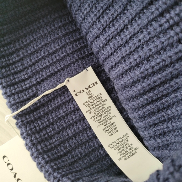 Coach | Rib Knit Merino Wool Hat - Picture 2 of 3